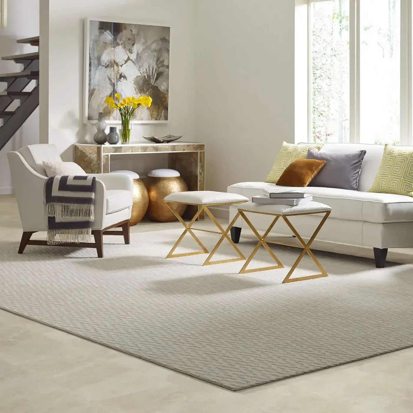 Oasis-CS72Q-00200-Beige-RUG A beige Shaw Floors area rug